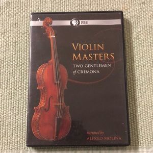 Violin Masters Two Gentlemen of Cremona PBS Member only video RARE